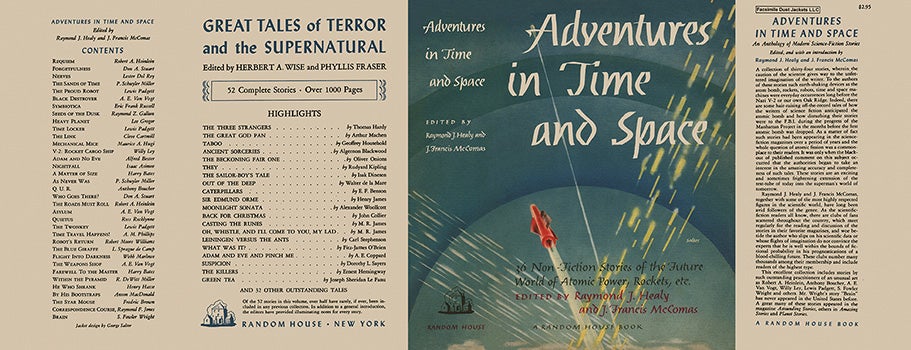 Item #48568 Adventures in Time and Space. Raymond J. Healy, J. Francis McComas, Anthology