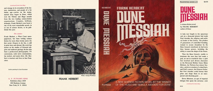 Item #48576 Dune Messiah. Frank Herbert