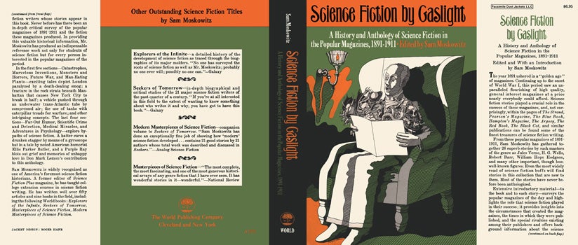 Item #48658 Science Fiction by Gaslight. Samuel Moskowitz, Anthology.
