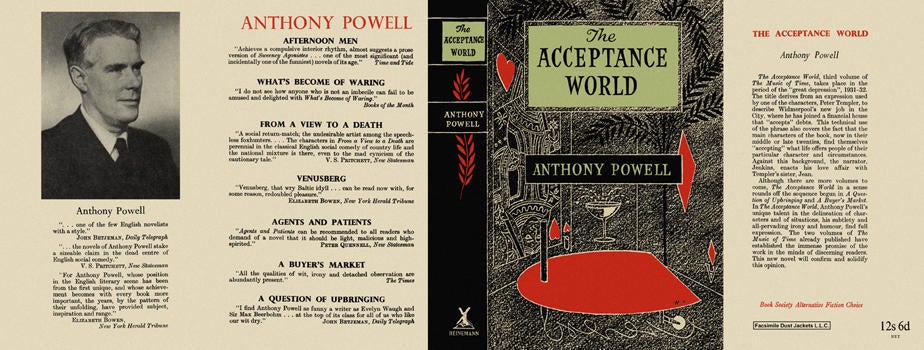 Item #4870 Acceptance World, The. Anthony Powell