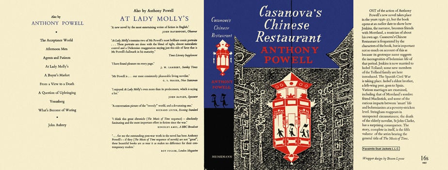 Item #4873 Casanova's Chinese Restaurant. Anthony Powell
