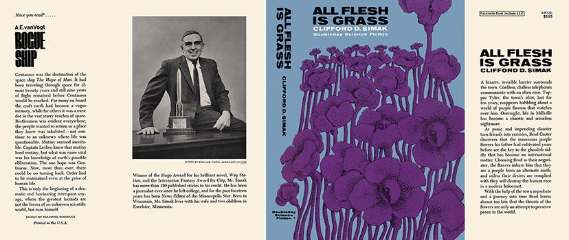 Item #48745 All Flesh Is Grass. Clifford D. Simak