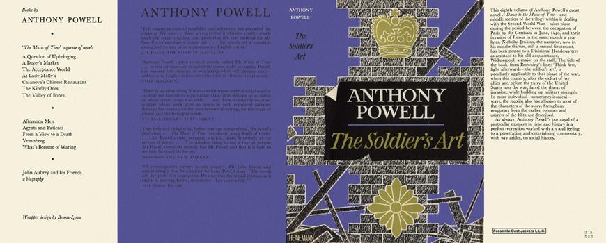 Item #4876 Soldier's Art, The. Anthony Powell