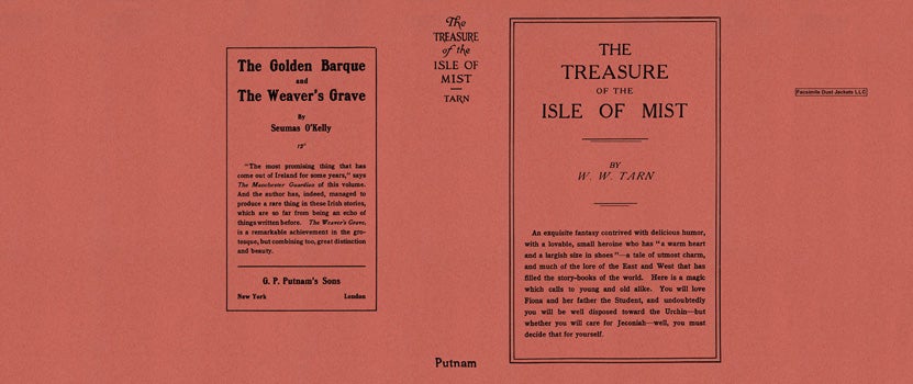 Item #48785 Treasure of the Isle of Mist, The. W. W. Tarn.