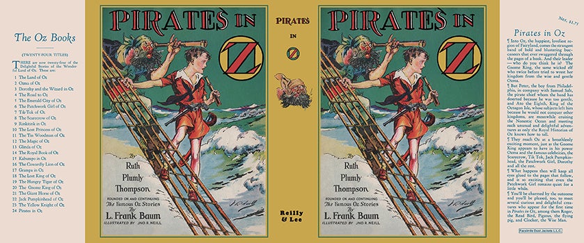 Item #48792 Pirates in Oz. Ruth Plumly Thompson, John R. Neill.