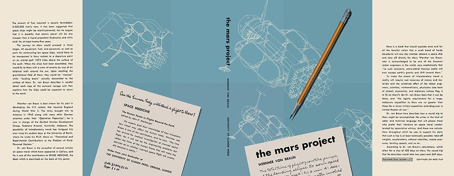 Item #48816 Mars Project, The. Wernher Von Braun.