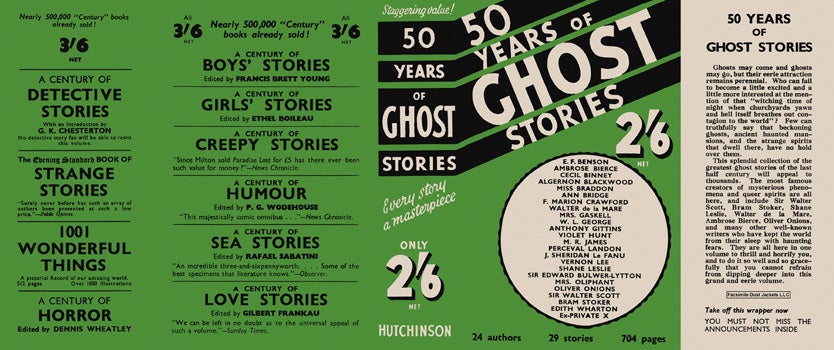 Item #48945 Fifty Years of Ghost Stories. Anthology