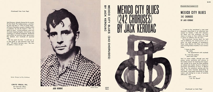 Item #48989 Mexico City Blues (242 Choruses). Jack Kerouac