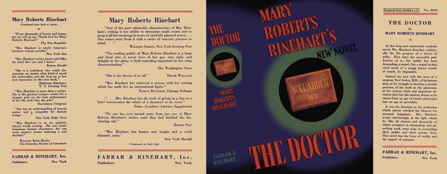 Item #4902 Doctor, The. Mary Roberts Rinehart.