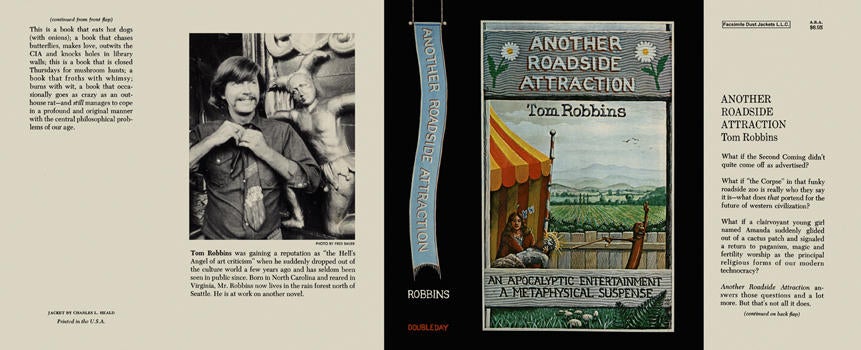 Item #4907 Another Roadside Attraction. Tom Robbins