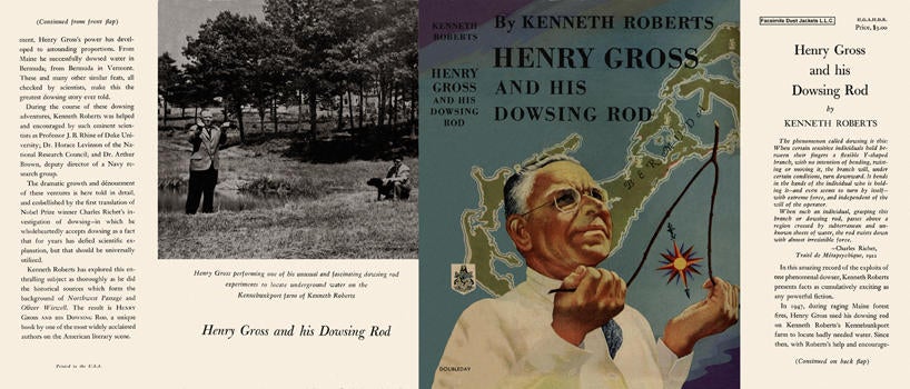 Item #4909 Henry Gross and His Dowsing Rod. Kenneth L. Roberts.