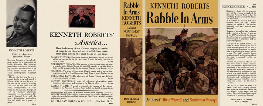 Item #4914 Rabble in Arms. Kenneth L. Roberts