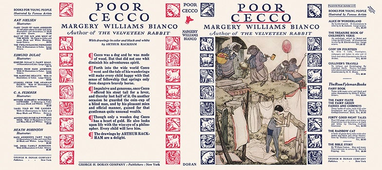 Item #49147 Poor Cecco. Margery Williams Bianco