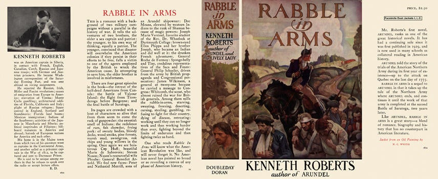 Item #4915 Rabble in Arms. Kenneth L. Roberts
