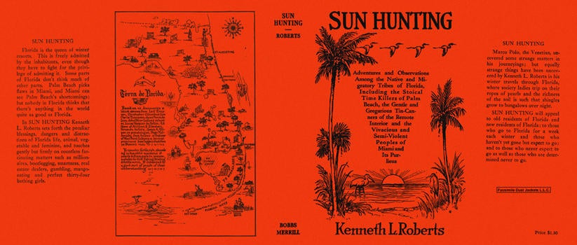 Item #4916 Sun Hunting. Kenneth L. Roberts
