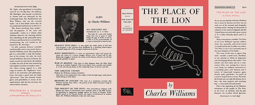 Item #49202 Place of the Lion, The. Charles Williams