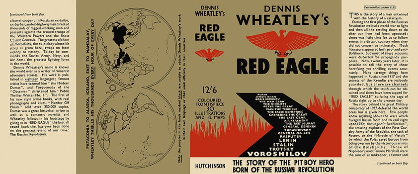 Item #49274 Red Eagle. Dennis Wheatley.
