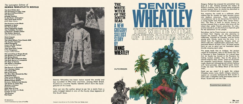 Item #49282 White Witch of the South Seas, The. Dennis Wheatley.