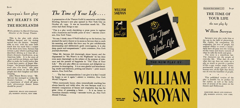 Item #4938 Time of Your Life, The. William Saroyan