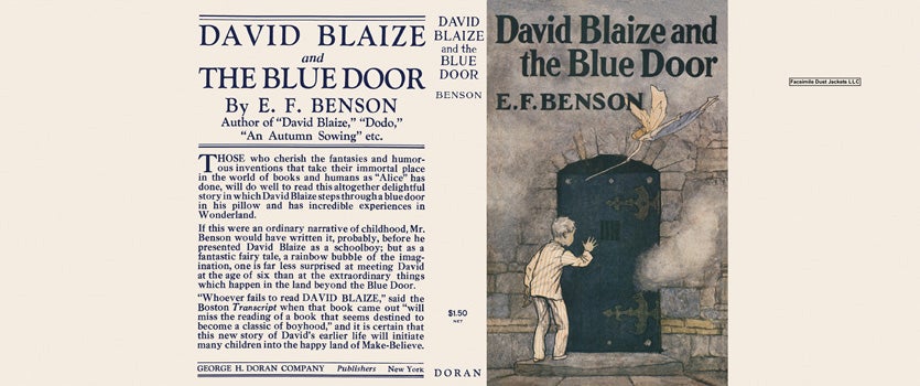 Item #49460 David Blaize and the Blue Door. E. F. Benson