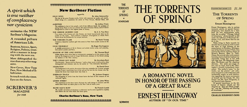Item #49522 Torrents of Spring, The. Ernest Hemingway