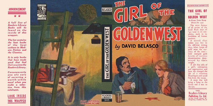 Item #49560 Girl of the Golden West, The. David Belasco.