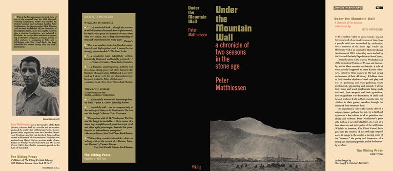Item #49702 Under the Mountain Wall. Peter Matthiessen.