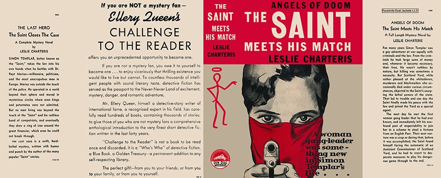 Item #49724 Saint Meets His Match, The (formerly published as She Was a Lady). Leslie Charteris