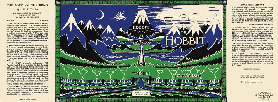 Item #49795 Hobbit, The. J. R. R. Tolkien