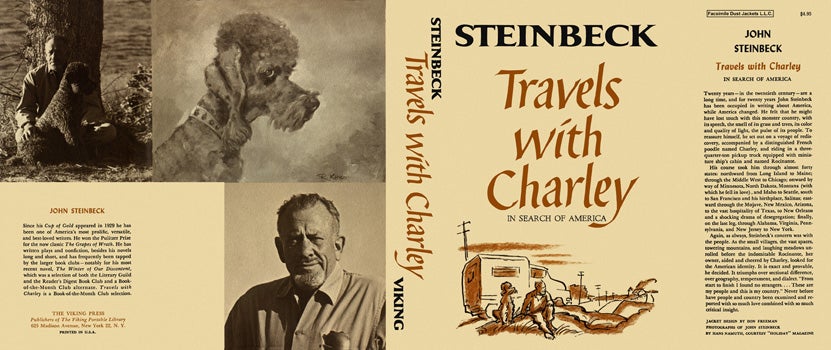 Item #4996 Travels with Charley. John Steinbeck