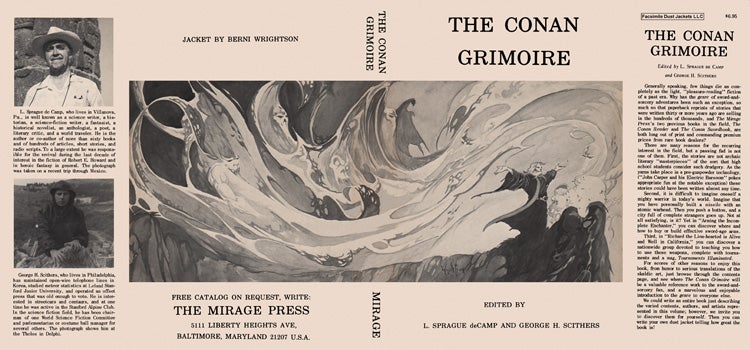 Item #49973 Conan Grimoire, The. L. Sprague de Camp, George H. Scithers, Anthology
