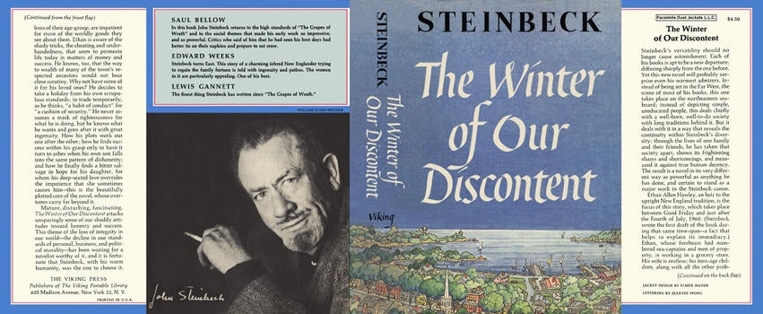 Item #4998 Winter of Our Discontent, The. John Steinbeck