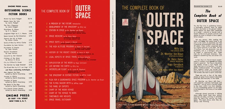 Item #49998 Complete Book of Outer Space, The. Jeffrey Logan, Anthology