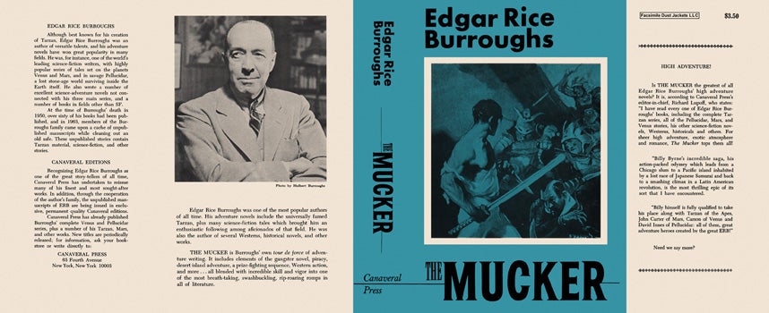 Item #50007 Mucker, The. Edgar Rice Burroughs.