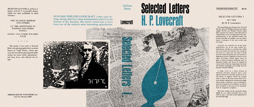 Item #50027 Selected Letters 1, 1911-1924. H. P. Lovecraft