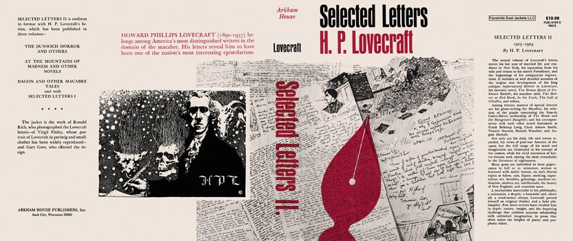 Item #50028 Selected Letters II, 1925-1929. H. P. Lovecraft.