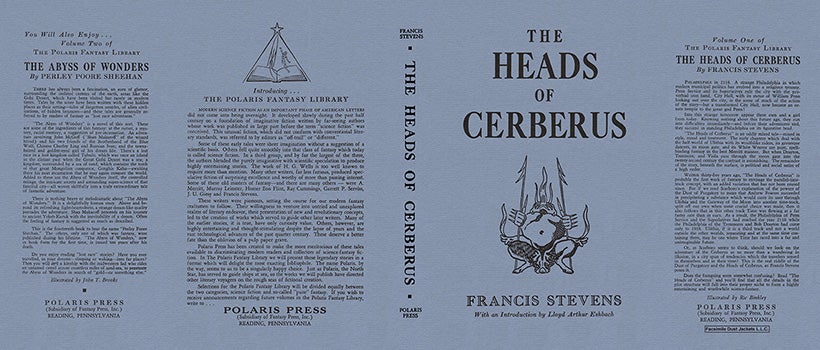 Item #50044 Heads of Cerberus, The. Francis Stevens