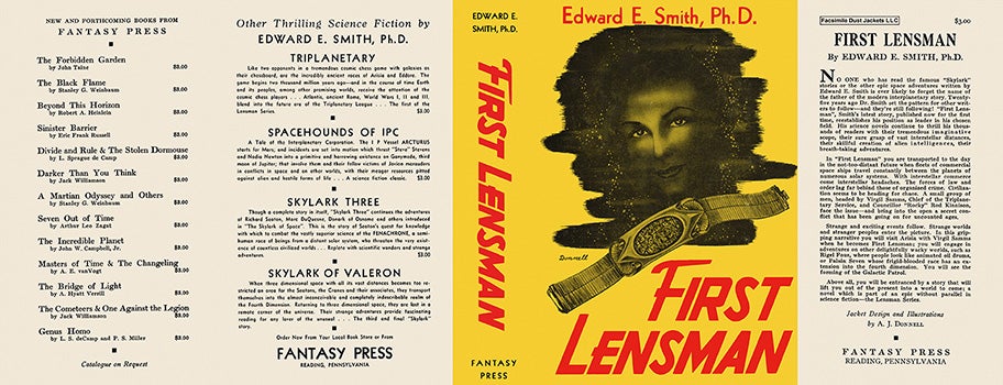 Item #50046 First Lensman. Edward E. Smith, Ph D