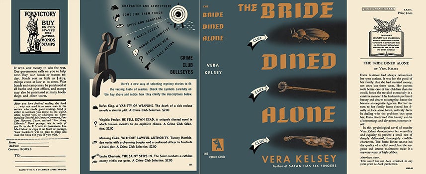Item #50108 Bride Dined Alone, The. Vera Kelsey.