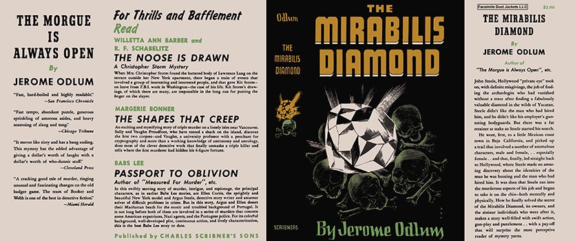 Item #50117 Mirabilis Diamond, The. Jerome Odlum