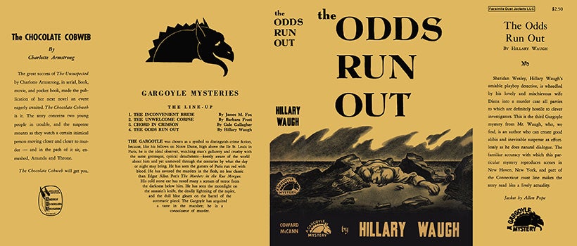 Item #50137 Odds Run Out, The. Hillary Waugh