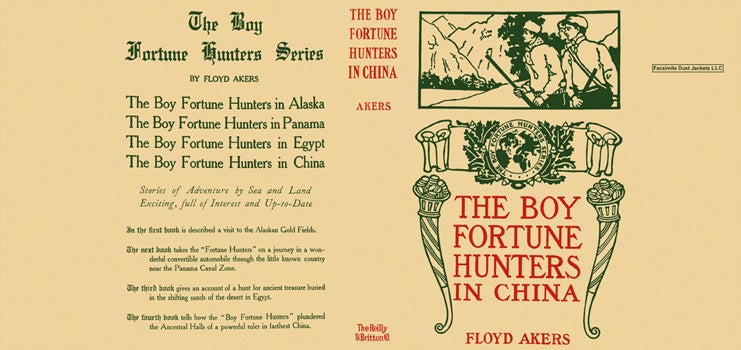 Item #50383 Boy Fortune Hunters in China, The. Floyd Akers, L. Frank Baum