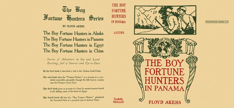 Item #50384 Boy Fortune Hunters in Panama, The. Floyd Akers, L. Frank Baum