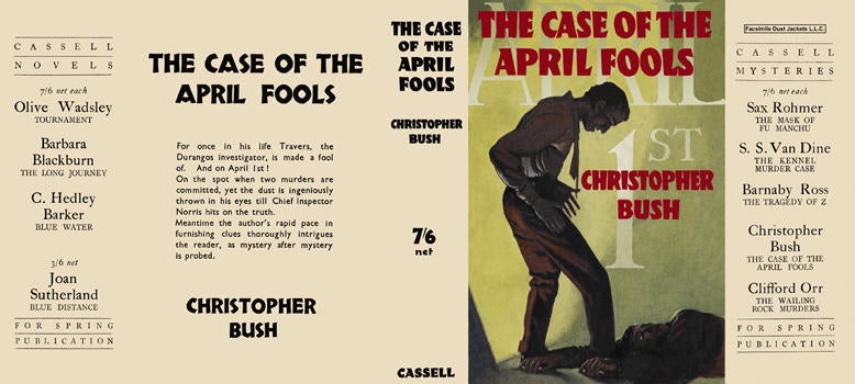 Item #504 Case of the April Fools, The. Christopher Bush