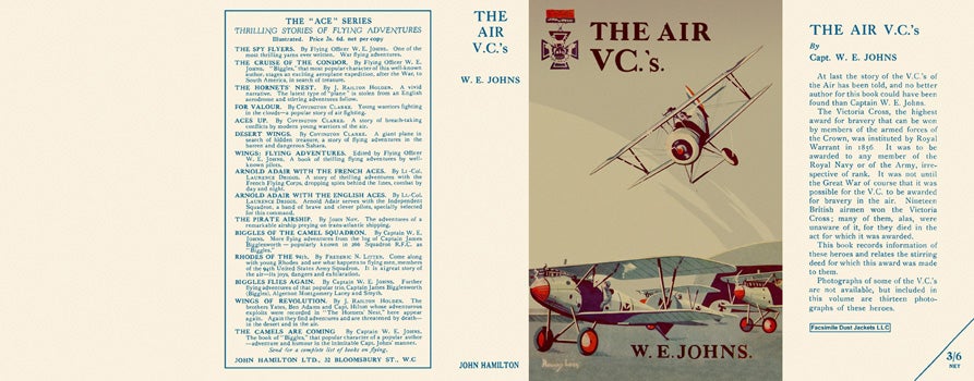 Item #50412 Air V. C.'s, The. Captain W. E. Johns
