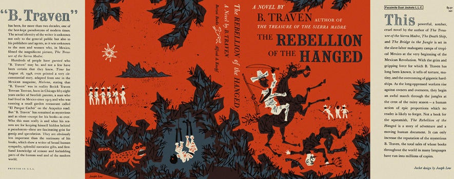 Item #5044 Rebellion of the Hanged, The. B. Traven
