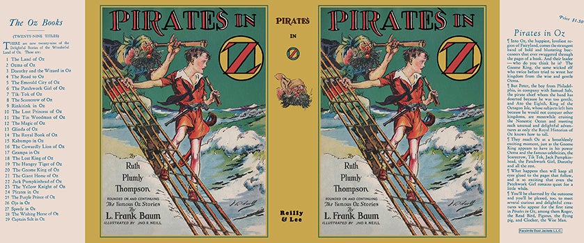 Item #50512 Pirates in Oz. Ruth Plumly Thompson, John R. Neill.