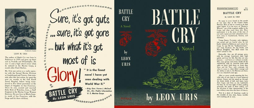 Item #5054 Battle Cry. Leon Uris.