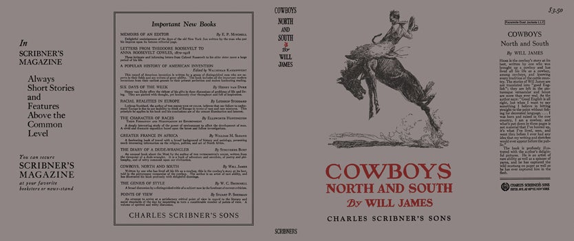 Item #50541 Cowboys North and South. Will James