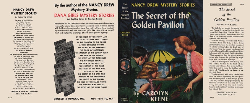 Item #50586 Nancy Drew #36: Secret of the Golden Pavilion, The. Carolyn Keene.